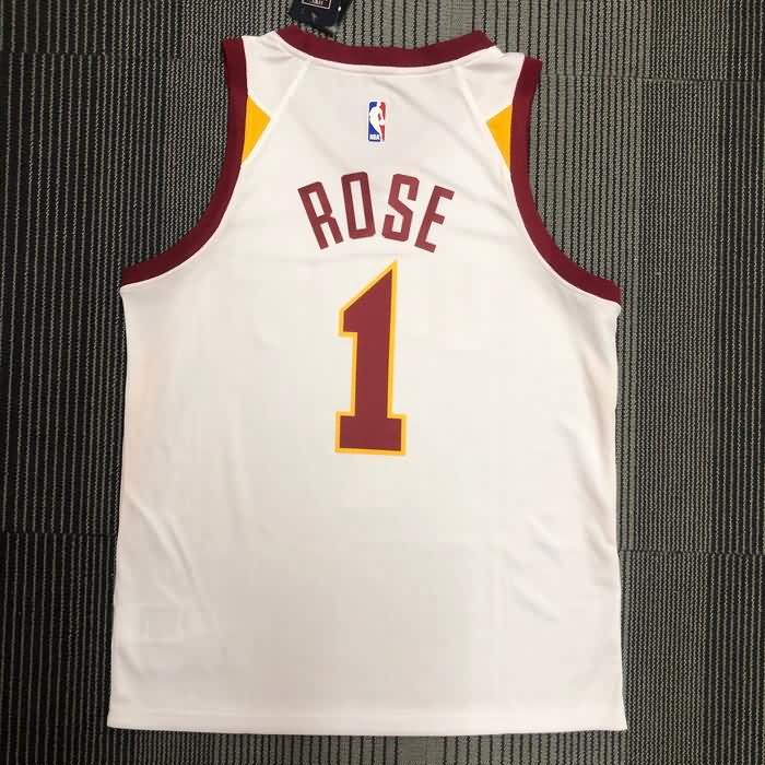 Cleveland Cavaliers White Basketball Jersey (Hot Press)