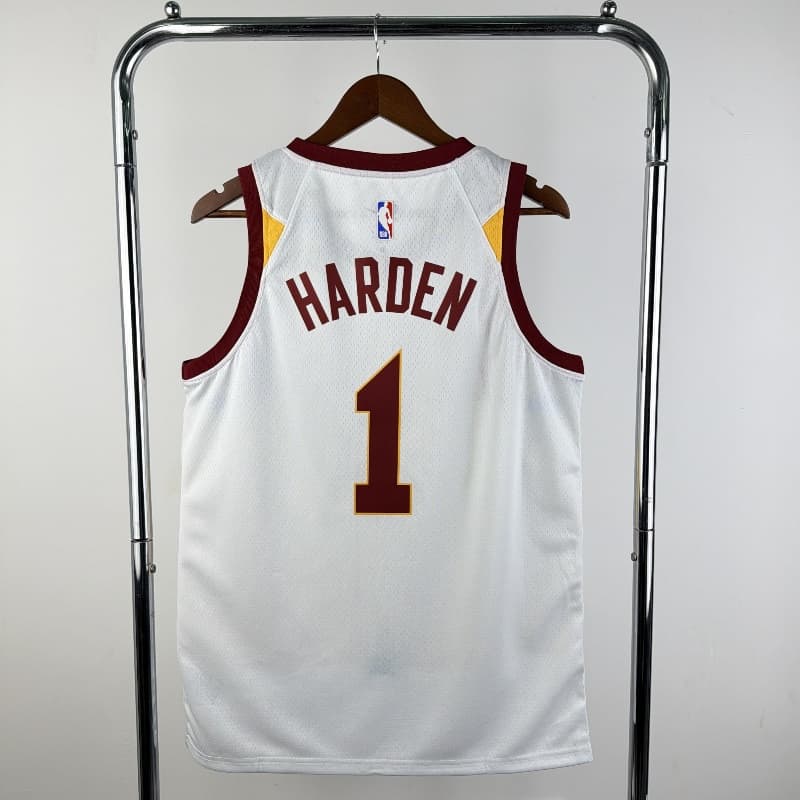 Cleveland Cavaliers White Basketball Jersey (Hot Press)