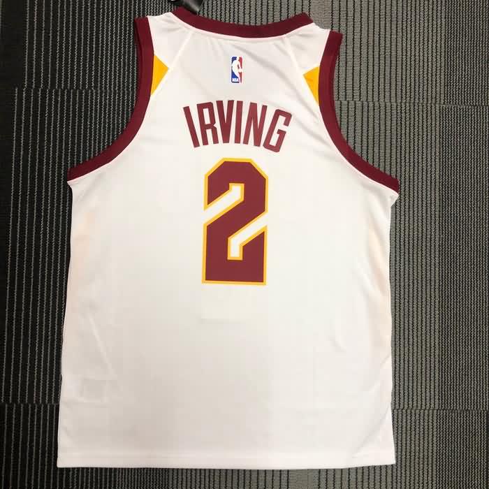 Cleveland Cavaliers White Basketball Jersey (Hot Press)