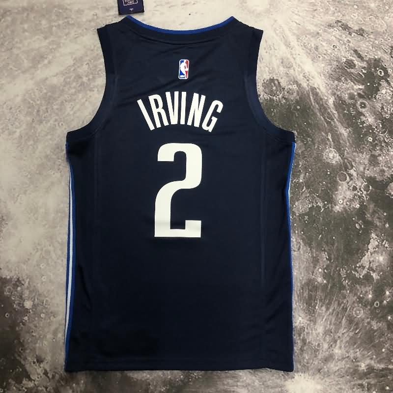 Dallas Mavericks 20/21 Dark Blue AJ Basketball Jersey (Hot Press)