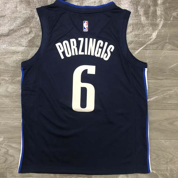 Dallas Mavericks 20/21 Dark Blue AJ Basketball Jersey (Hot Press)