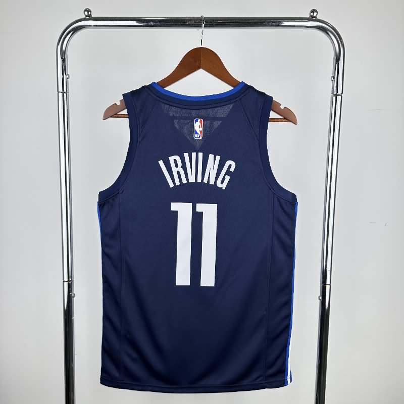 Dallas Mavericks 20/21 Dark Blue AJ Basketball Jersey (Hot Press)