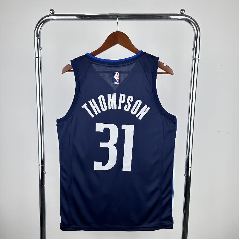 Dallas Mavericks 20/21 Dark Blue AJ Basketball Jersey (Hot Press)