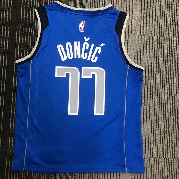 Dallas Mavericks 20/21 Blue Basketball Jersey (Hot Press)