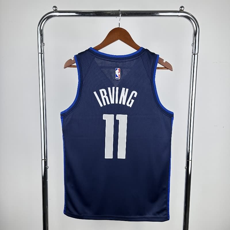 Dallas Mavericks 2020 Dark Blue Basketball Jersey (Hot Press)