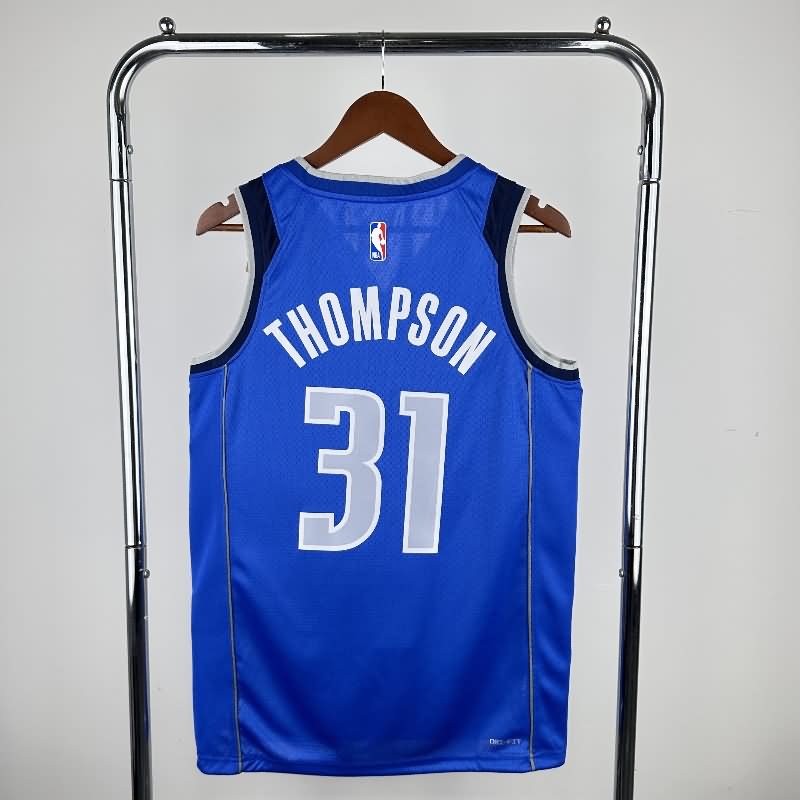 Dallas Mavericks 22/23 Blue Basketball Jersey (Hot Press)