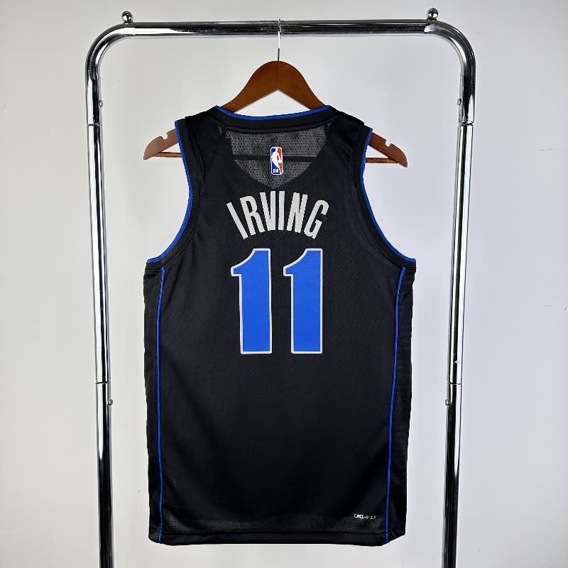 Dallas Mavericks 23/24 Black City Basketball Jersey (Hot Press)