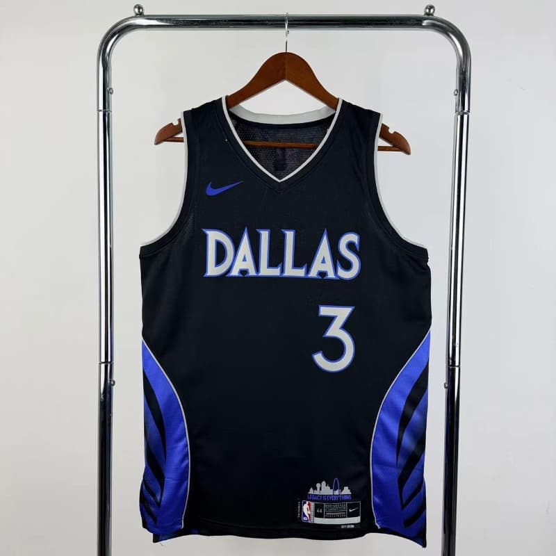 Dallas Mavericks 25/26 Black City Basketball Jersey (Hot Press)