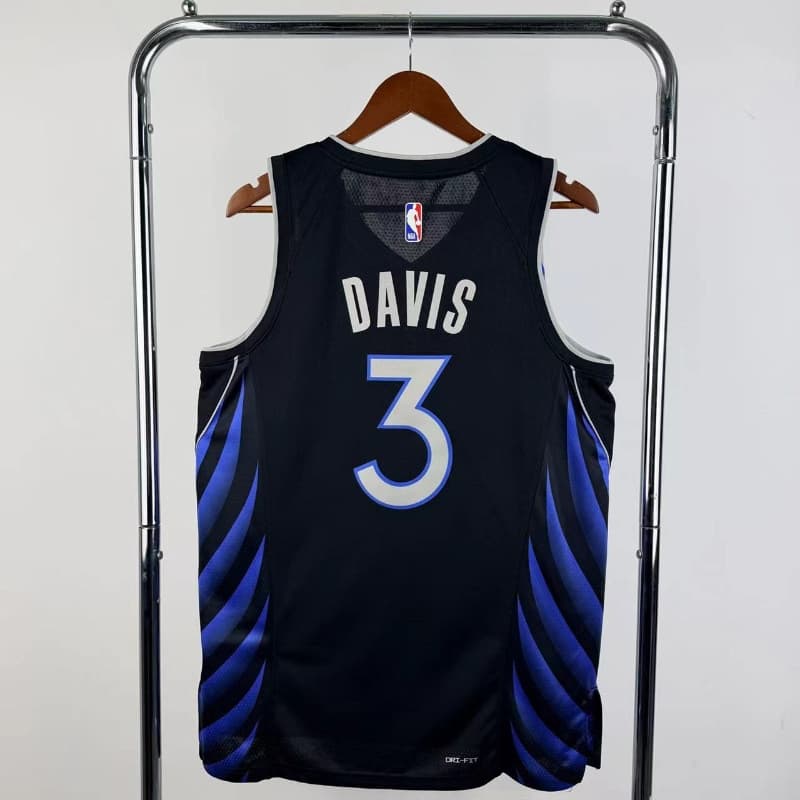 Dallas Mavericks 25/26 Black City Basketball Jersey (Hot Press)