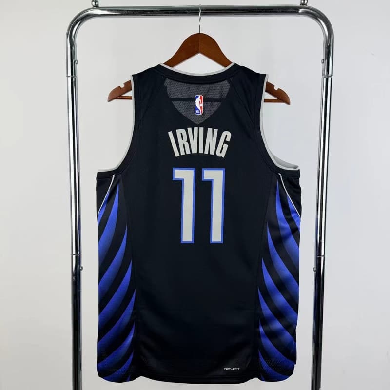 Dallas Mavericks 25/26 Black City Basketball Jersey (Hot Press)