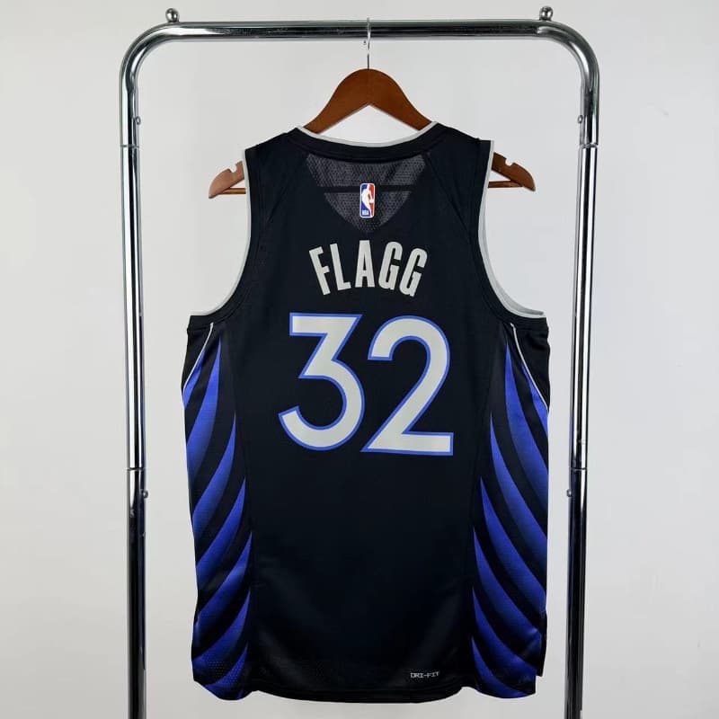 Dallas Mavericks 25/26 Black City Basketball Jersey (Hot Press)