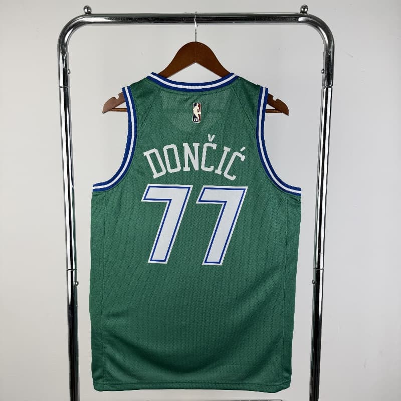 Dallas Mavericks 25/26 Green Classics Basketball Jersey (Hot Press)