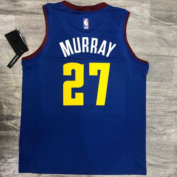 Denver Nuggets 20/21 Blue City AJ Basketball Jersey (Hot Press)