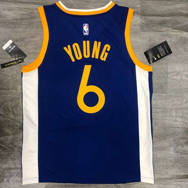 Golden State Warriors 20/21 Blue Basketball Jersey (Hot Press)