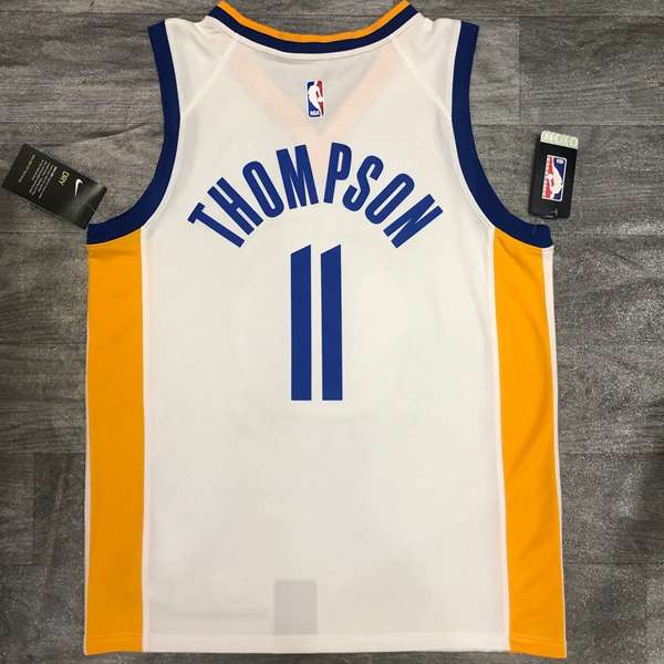 Golden State Warriors 20/21 White Basketball Jersey (Hot Press)