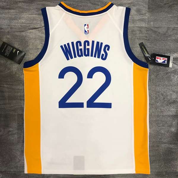 Golden State Warriors 20/21 White Basketball Jersey (Hot Press)