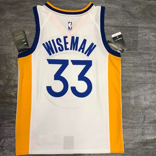 Golden State Warriors 20/21 White Basketball Jersey (Hot Press)