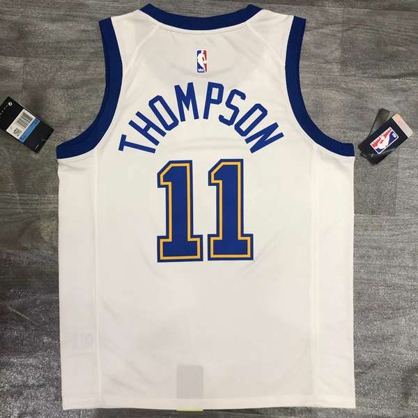 Golden State Warriors 20/21 White Socks Basketball Jersey (Hot Press)