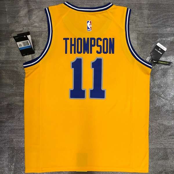 Golden State Warriors 20/21 Yellow Socks Basketball Jersey (Hot Press)