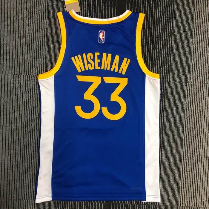 Golden State Warriors 21/22 Blue Basketball Jersey (Hot Press)