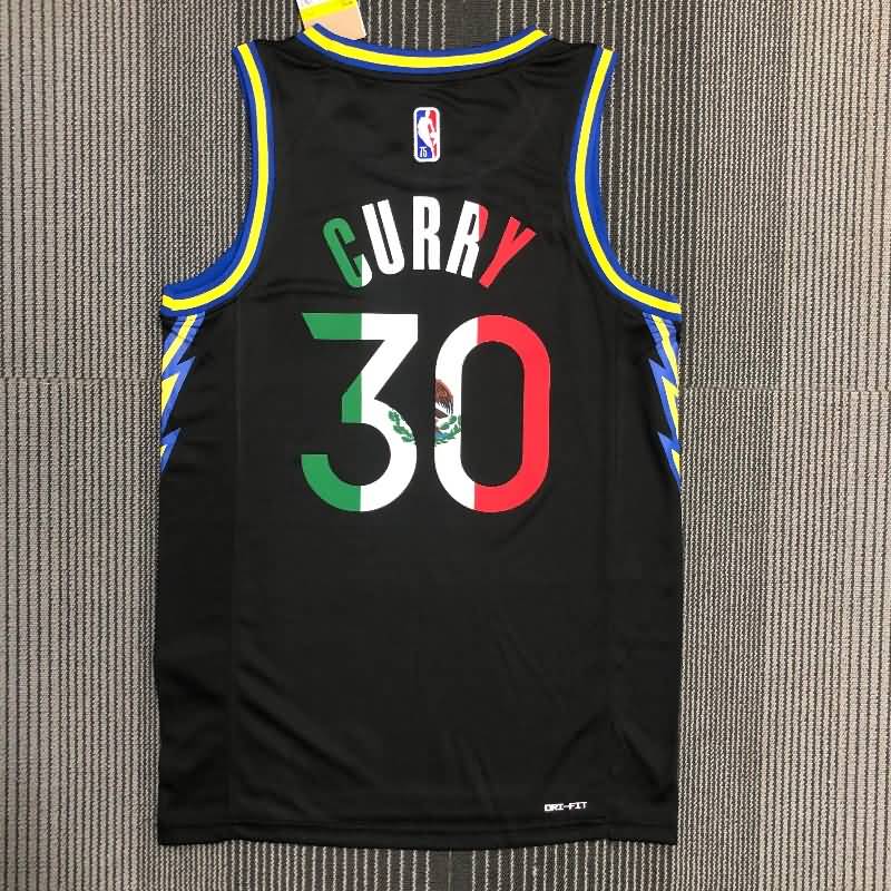 Golden State Warriors 21/22 Black City Basketball Jersey 02 (Hot Press)