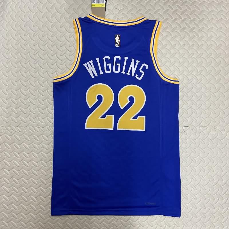 Golden State Warriors Blue Classics Basketball Jersey (Hot Press)