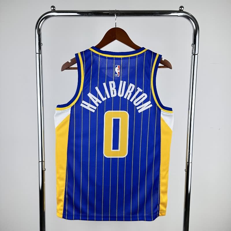 Indiana Pacers 20/21 Blue Basketball Jersey (Hot Press)