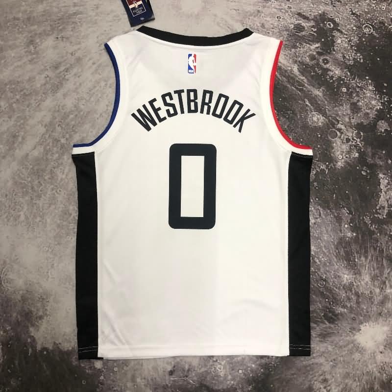 Los Angeles Clippers 2020 White City Basketball Jersey (Hot Press)