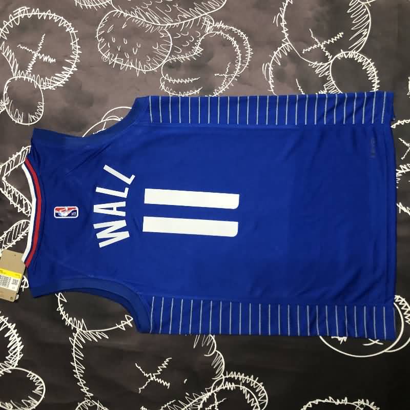 Los Angeles Clippers 21/22 Blue Basketball Jersey (Hot Press)