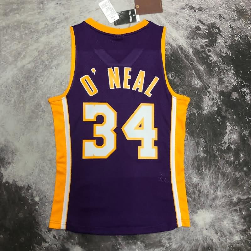 Los Angeles Lakers 2000/01 Purple Classics Basketball Jersey (Hot Press)