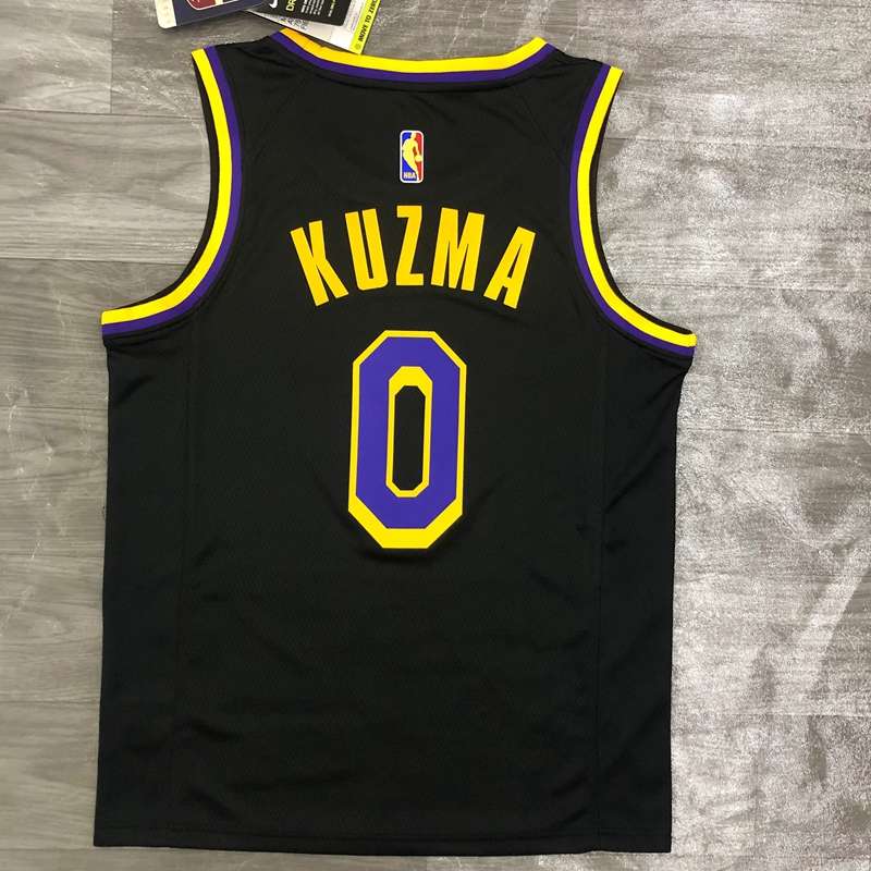 Los Angeles Lakers 20/21 Black Basketball Jersey (Hot Press)