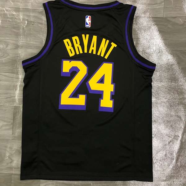 Los Angeles Lakers Black Basketball Jersey (Hot Press)