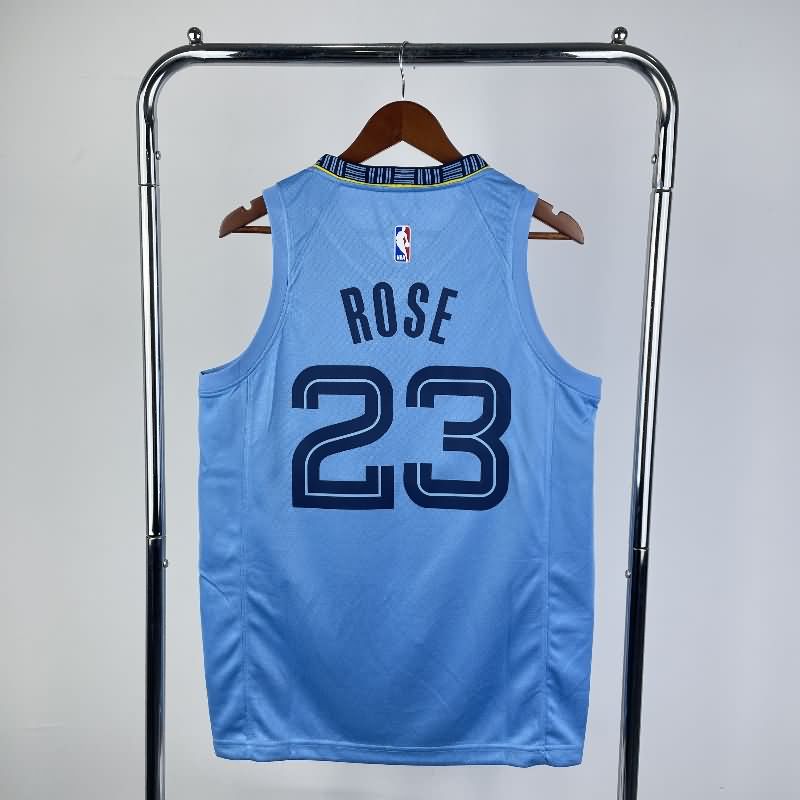 Memphis Grizzlies 20/21 Blue AJ Basketball Jersey (Hot Press)