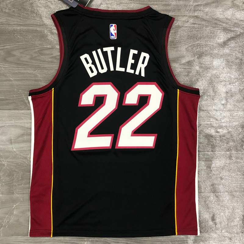 Miami Heat 20/21 Black Basketball Jersey (Hot Press)