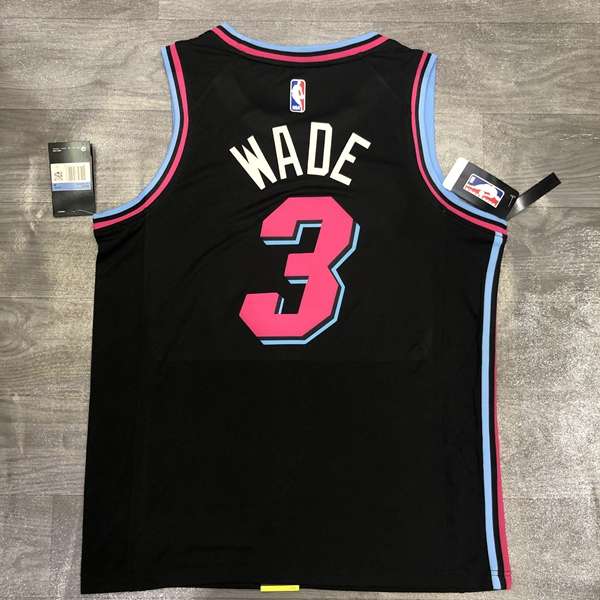 Miami Heat 2020 Black City Basketball Jersey (Hot Press)