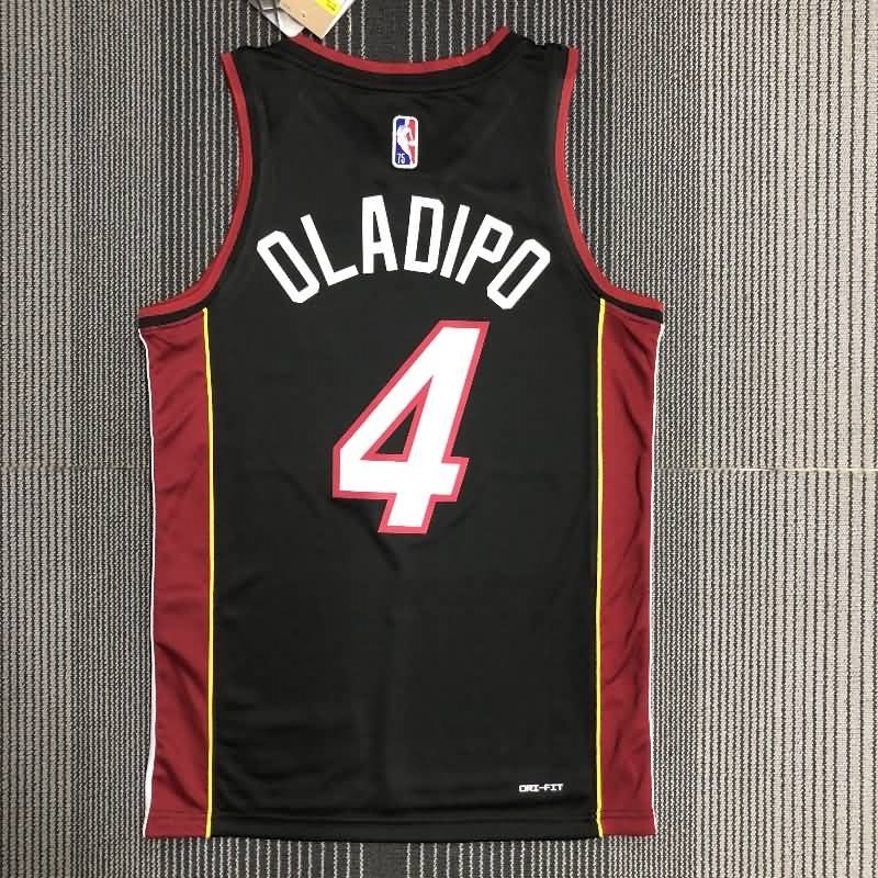 Miami Heat 21/22 Black Basketball Jersey (Hot Press)