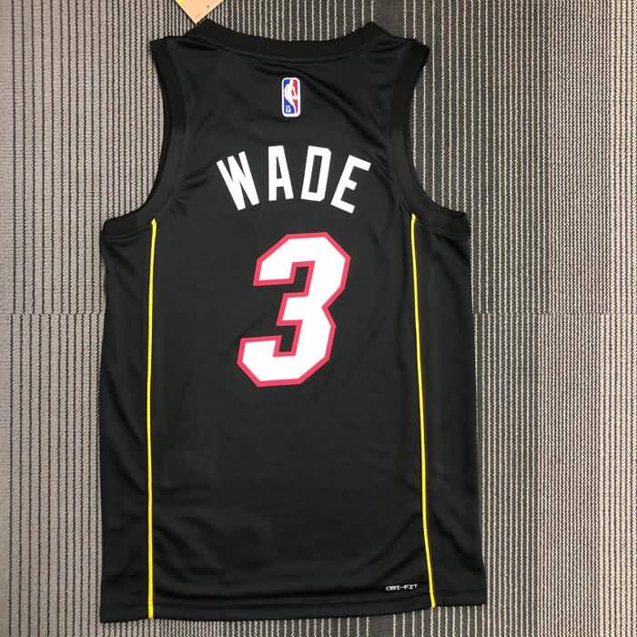 Miami Heat 21/22 Black City Basketball Jersey (Hot Press)