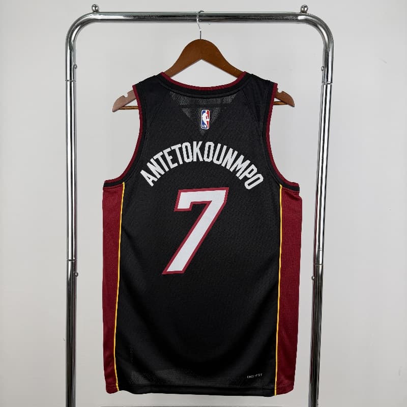 Miami Heat 22/23 Black Basketball Jersey (Hot Press)
