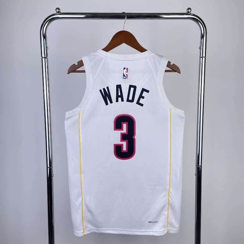 Miami Heat 22/23 White City Basketball Jersey (Hot Press)