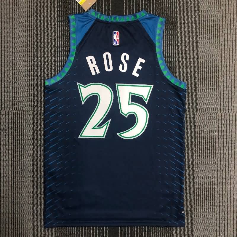 Minnesota Timberwolves 21/22 Blue City Basketball Jersey (Hot Press)