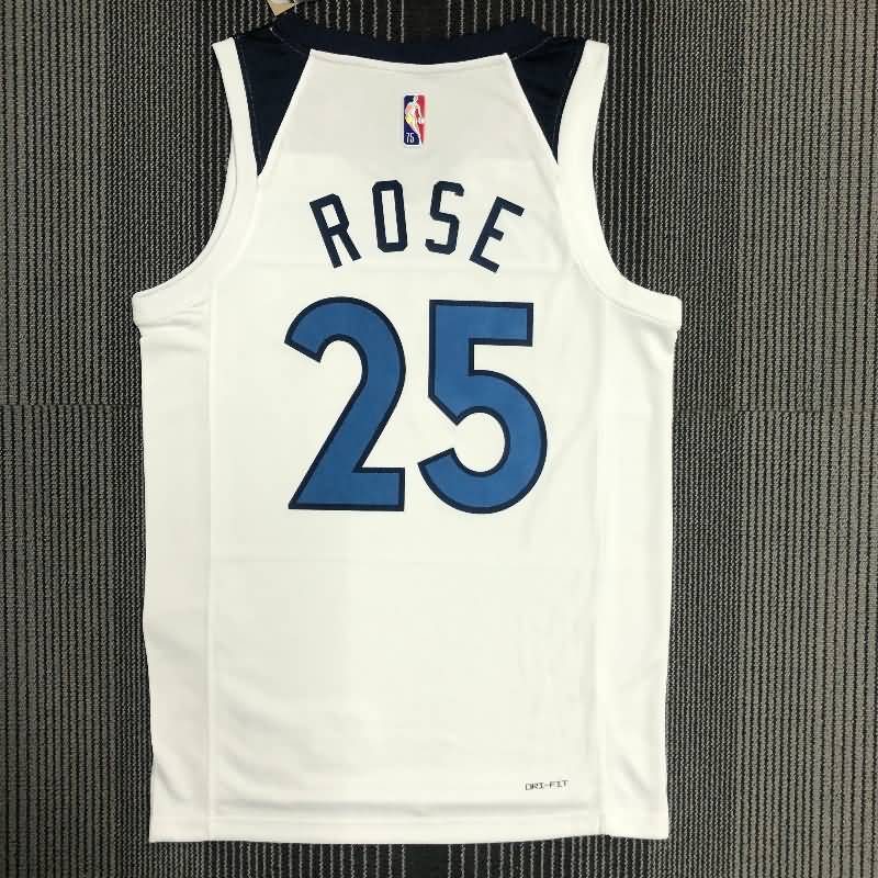 Minnesota Timberwolves 21/22 White Basketball Jersey (Hot Press)