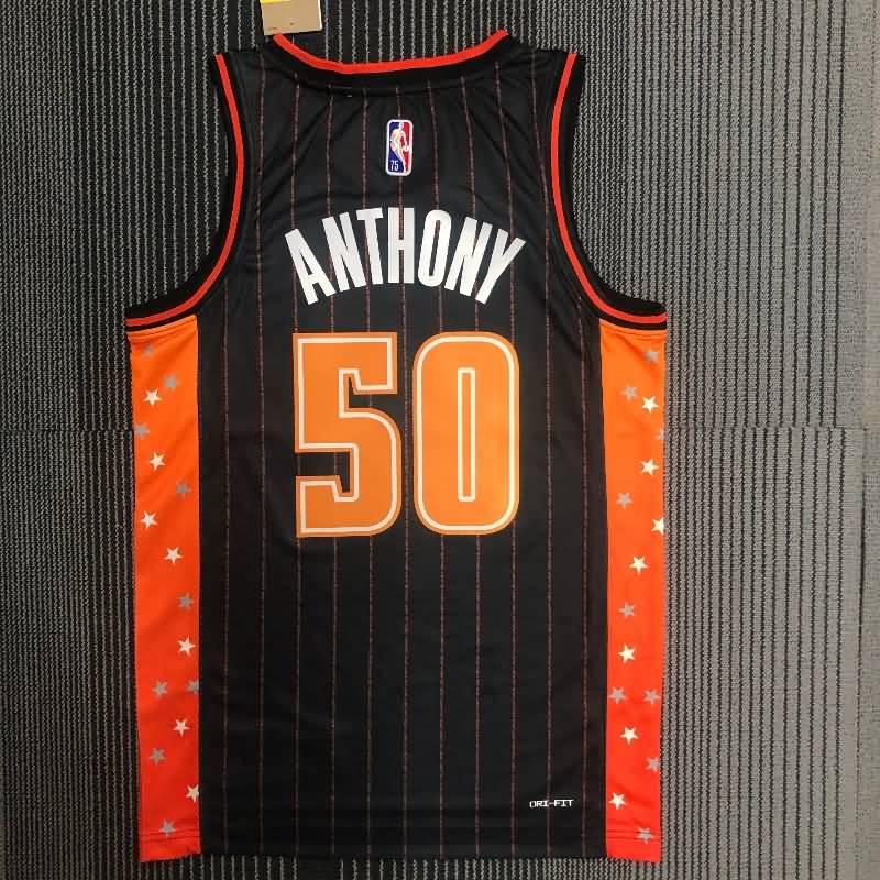 Orlando Magic 21/22 Black City Basketball Jersey (Hot Press)