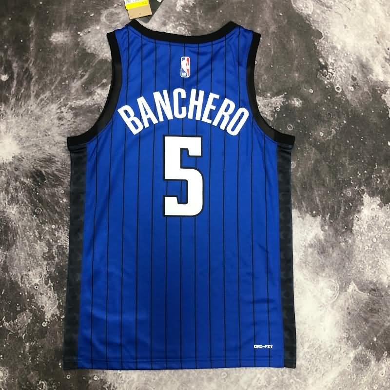 Orlando Magic 22/23 Blue AJ Basketball Jersey (Hot Press)