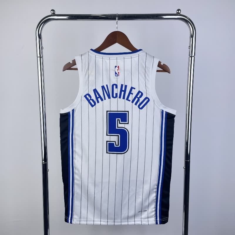 Orlando Magic 22/23 White Basketball Jersey (Hot Press)