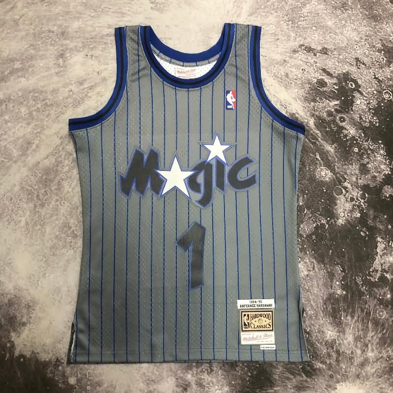 Orlando Magic 1994/95 Grey Classics Basketball Jersey (Hot Press)