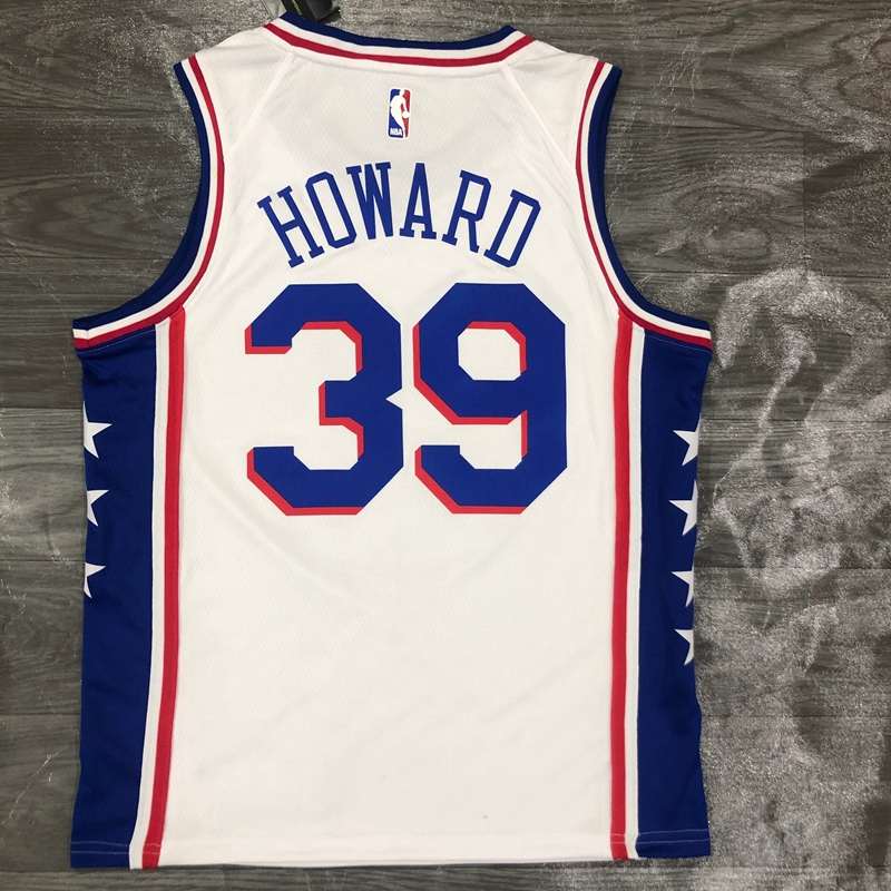 Philadelphia 76ers 20/21 White Basketball Jersey (Hot Press)