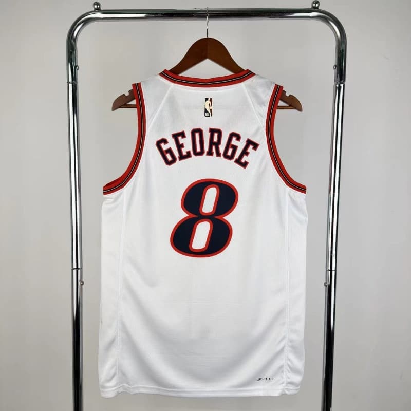 Philadelphia 76ers 25/26 White Classics Basketball Jersey (Hot Press)