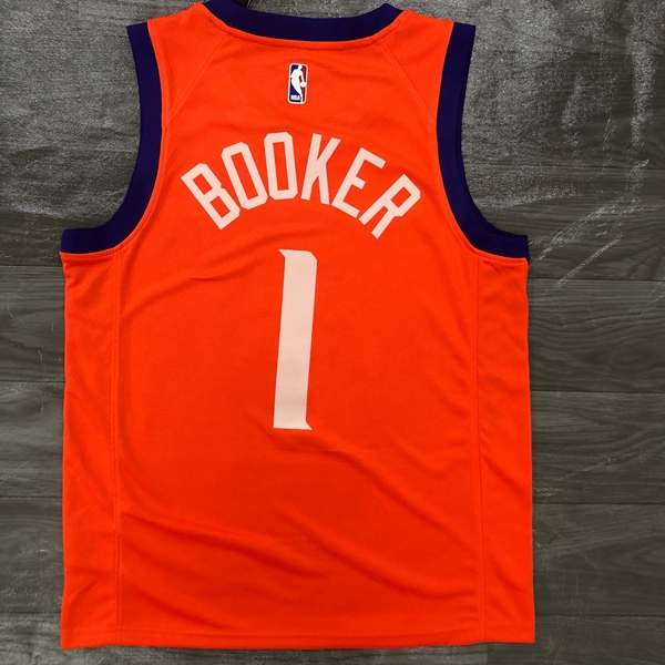 Phoenix Suns 20/21 Orange AJ Basketball Jersey (Hot Press)