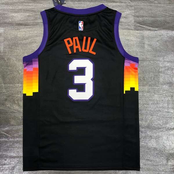 Phoenix Suns 20/21 Black City Basketball Jersey (Hot Press)