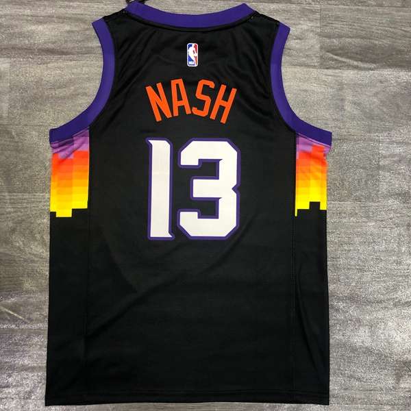 Phoenix Suns 20/21 Black City Basketball Jersey (Hot Press)